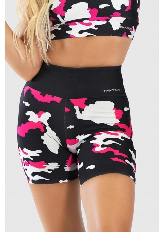Short Fitness Meia Perna Estampa Digital Casual Military | Ref: GO228