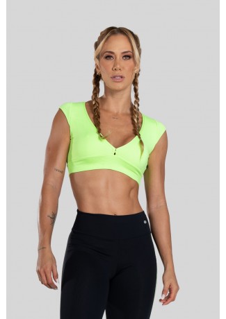 Top de Manguinha (Verde) | Ref: K3118-A