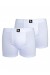 Kit com 2 Cuecas Boxer 221 - Cotton (BRANCA) | Ref: CEZ-CF221-002