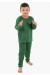 Pijama Longo Inf. Masc. 078 (Verde Escuro) CEZ-PA078-004
