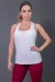 Camiseta Fitness com Detalhe em Gota nas Costas (Brancao) | Ref: K2573-C