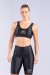 Cropped com Recorte Quadrado (Preto) | Ref: K3393-B