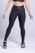 Calça Legging com Cadarço (Preto) | Ref: K3334-A