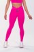 Calça Legging com Cós Transpassado (Rosa) | Ref: K3332-D