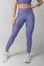 Calça Legging Estampa Digital com Cós Duplo (Roxo Escuro) | Ref: K3600-C