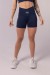 Short com Cós Transpassado (Azul Marinho) | Ref: K3540-C