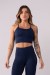 Cropped com Alças Cruzadas (Azul Marinho) | Ref: K3549-D