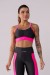 Top Tricolor (Preto / Rosa / Cinza) | Ref: K3568-A