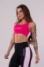 Top Bicolor Quadrado (Rosa / Branco) | Ref: K3612-A