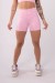 Short com Cós em V (Rosa Claro) | Ref: K3593-A