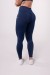 Calça Legging com Franzido e Bolso (Azul Marinho) | Ref: K3445-G