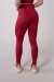 Calça Legging com Recorte no Bumbum (Vinho) | Ref: K3547-E