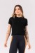 Cropped com Abertura nas Costas (Preto) | Ref: K3636-A