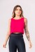Cropped com Costas Transpassadas (Rosa) | Ref: K3883-C