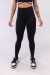 Calça Legging sem Gancho com Cós em V (Preto) | Ref: K3930-B