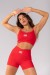 Top com Cós Transpassado (Vermelho) | Ref: K4151-A