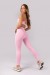 Calça Legging com Coberturas (Rosa Claro) | Ref: K4387-B