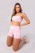 Short com Coberturas (Rosa Claro) | Ref: K4388-B