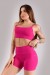 Short sem Gancho e com Bolsos (Rosa Choque) | Ref: K4414-B