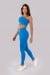 Calça Legging com Emborrachado (Azul Oceano) | Ref: K4236-D