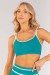 Top com Recortes e Alças Duplas (Jade / Bege Acinzentado / Off-White) | Ref: K4603-B