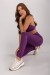 Calça Legging sem Gancho e Cobertura e Bolso no Cós (Ametista) | Ref: K4628-B