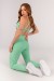 Calça Legging com Recorte no Bumbum e Vivos (Menta / Vanilla) | Ref: K4653-B