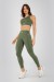 Calça Legging com Bolsos e Vivos (Cacto) | Ref: K4705-A