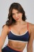 Top Alças com Viés Colorido (Azul Marinho / Cobre / Off-White) | Ref: K4712-A