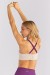 Top com Alças Duplas Coloridas (Off-White / Ametista) | Ref: K4747-A