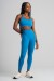 Calça Legging sem Gancho com Recortes (Oceano) | Ref: K4822-A