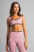 Top com Alças Largas e Viés Contrastante (Blush / Preto) | Ref: K4830-B