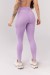 Calça Legging com Bolso Franzido no Cós (Lilás) | Ref: K4095-B