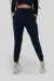 Calça Jogger Lisa de Moletom (Azul Marinho) | Ref: K2897-D
