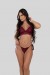 Conjunto Lingerie Gabi (Vinho) | Ref: P05-2-B