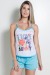 Babydoll Feminino 023 (Azul) 