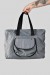 Bolsa Fitness de Ombro com Silk (Chumbo / Preto) | Ref: K3203-C
