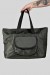 Bolsa Fitness de Ombro com Silk (Verde / Preto) | Ref: K3203-A