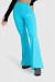 Calça Flare de Poliamida Básica (Azul) | Ref: GO4-E