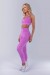 Calça Legging com Cós em V e Recortes (Aurora) | Ref: K4200-F