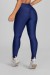 Calça Legging com Franzido Bumbum Up (Azul Marinho) | Ref: K2879-D