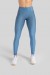 Calça Legging Estampa Digital com Cós Duplo (Deep Blue) | Ref: K3124-B
