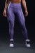 Calça Legging Estampa Digital com Cós Duplo (Purple Curves) | Ref: K3266-B