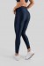 Calça Legging Tecido Platinado Levanta Bumbum (Azul Marinho) | Ref: K3210-E