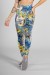 Legging Estampada (Floral com Oncinha) | Ref: KS-F27-075