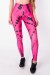 Calça Legging com Elástico Tie Dye (Pink / Preto) | Ref: K2695-J