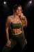 Top com Recortes Contrastantes (Verde Militar / Off-White) | Ref: K3904-B
