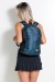 Mochila com Brilho (Azul Marinho com Glitter) | Ref: KS-MF11-005