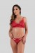 Conjunto Lingerie Isabela (Vermelho) | Ref: P03-5-B