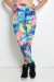 Legging Estampada Borrado Vermelho e Azul | Ref: KS-F27-034